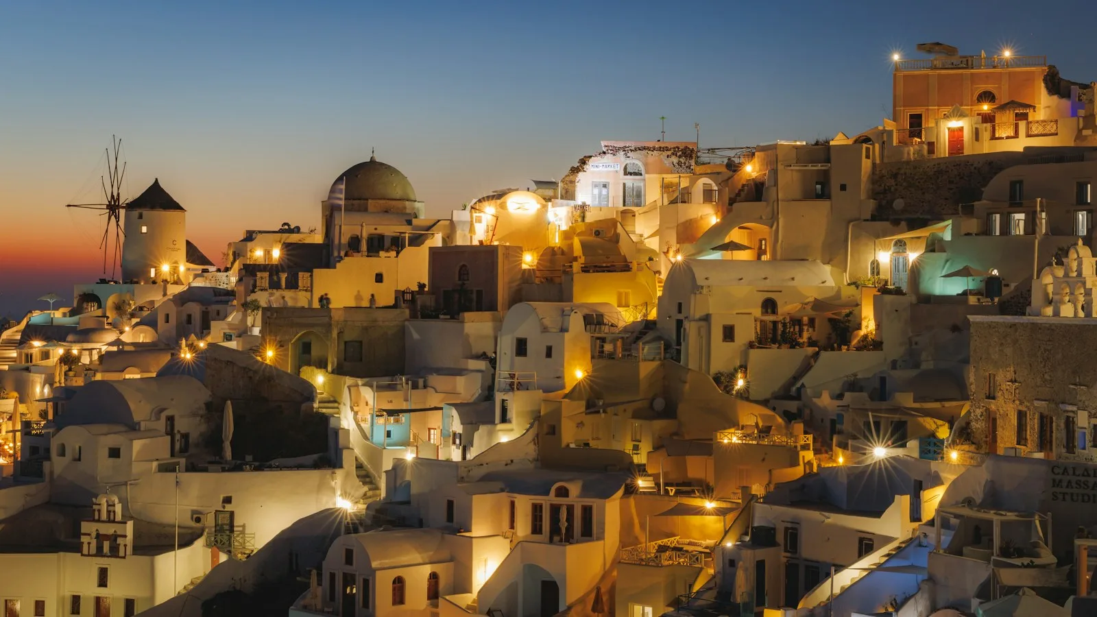 Santorin : la caldeira et ses villages