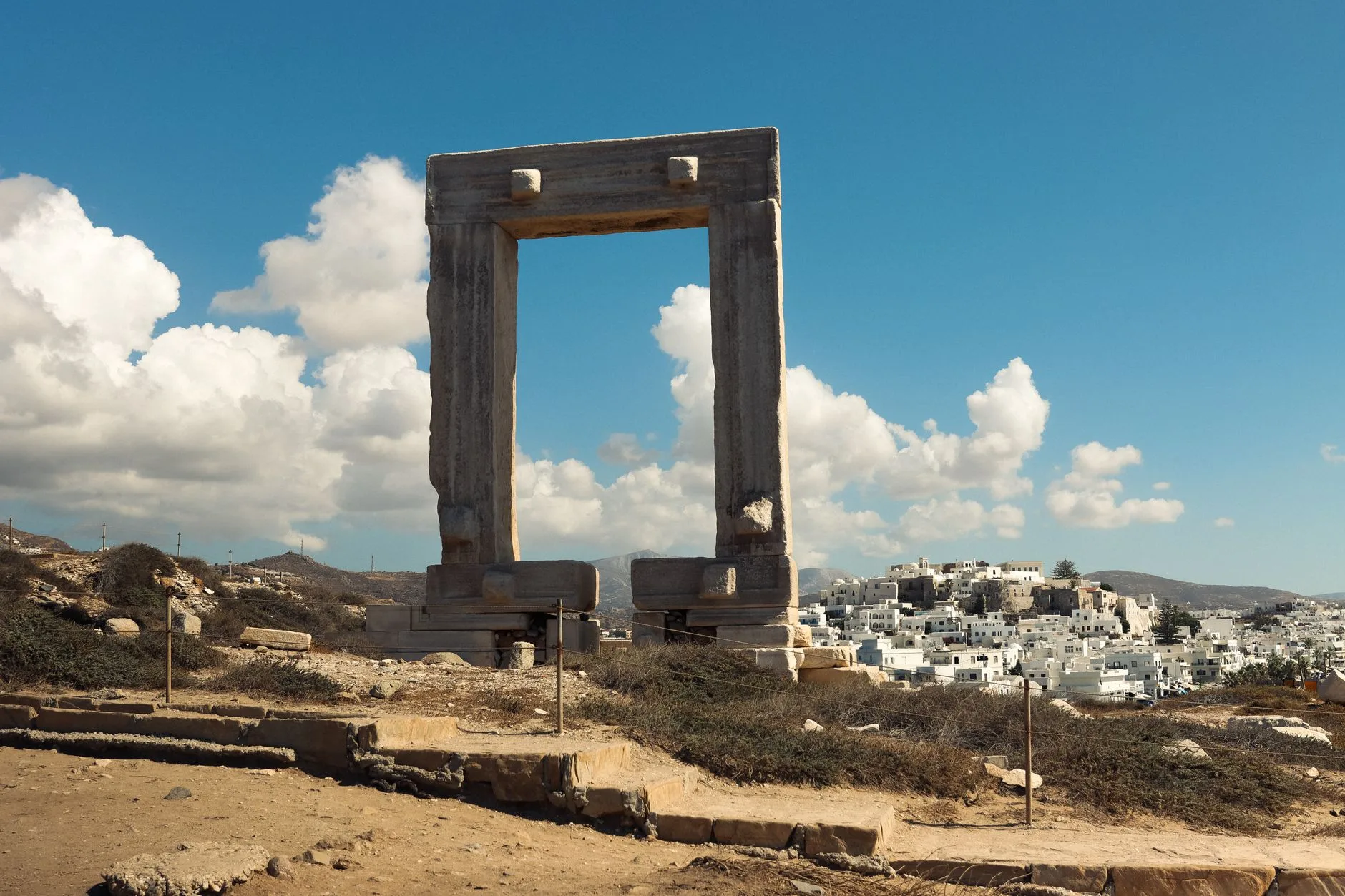 ️ Chora de Naxos et la Portara