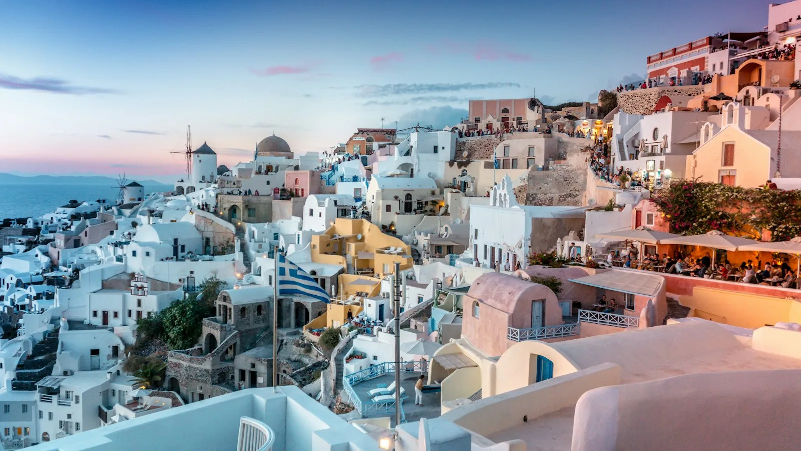 Oia : le village de carte postale
